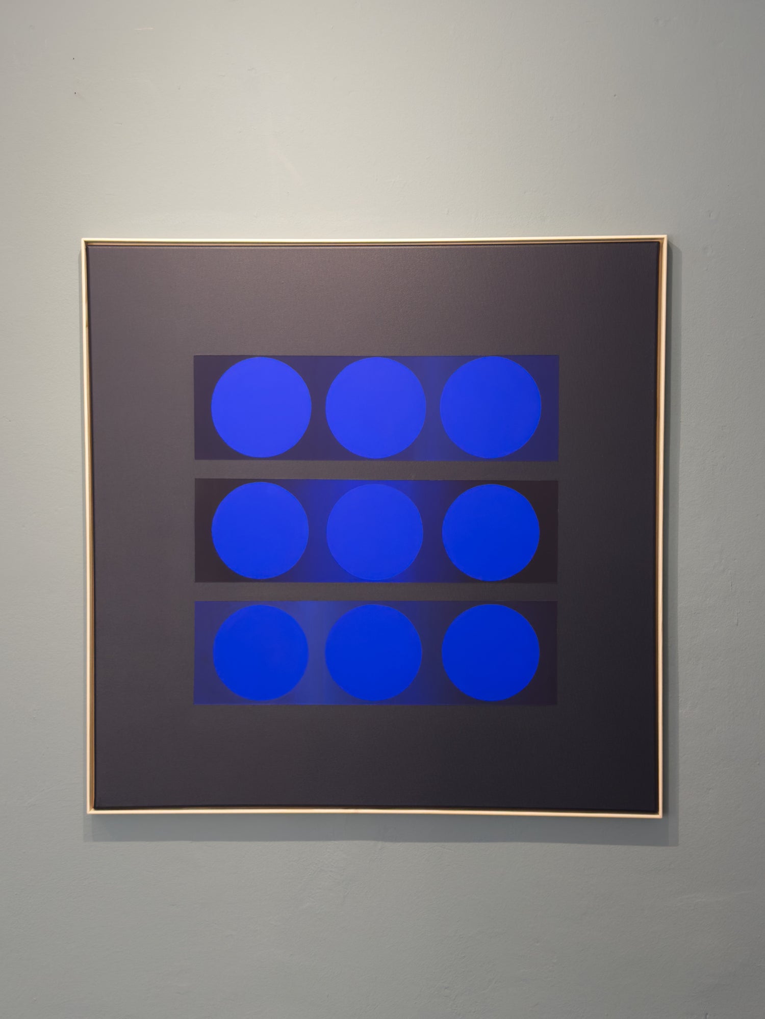 Signal — contemporary abstract artwork reflecting microscopic cellular messages, balance, and the unseen forces that shape human connection
